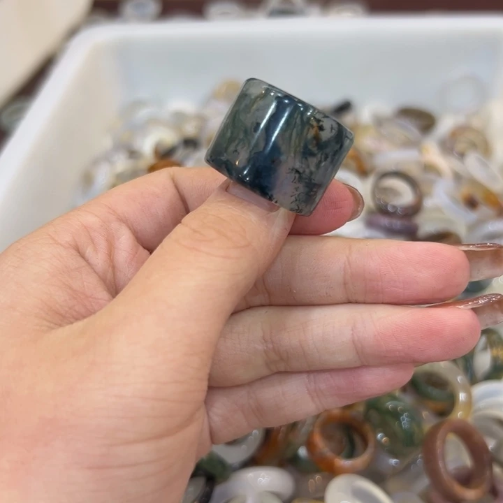 玛瑙/玉髓合金戒指76港20