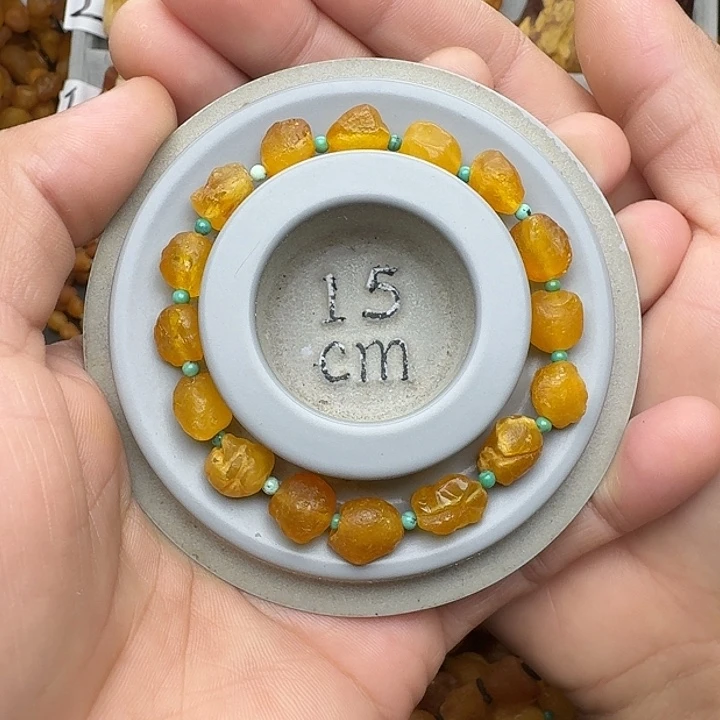 琥珀未镶嵌珠宝奇石天然蜜蜡手串