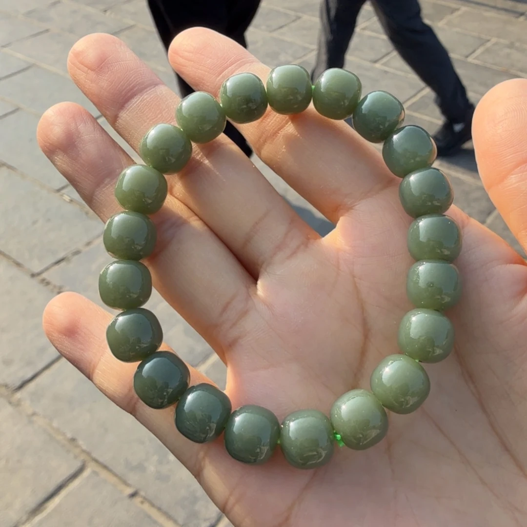 和田玉未镶嵌颈饰新疆且末料帅弟弟F多样性拍一发一