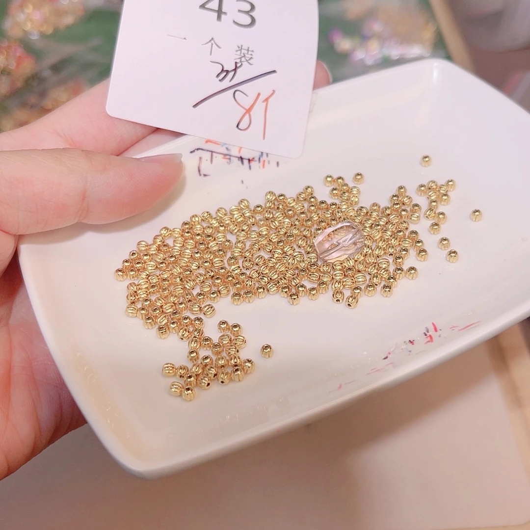 紫晶珠宝半成品银S925镀金镶嵌43
