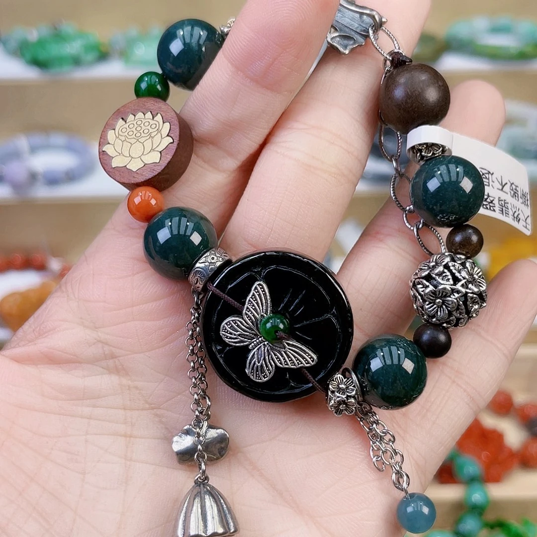 翡翠未镶嵌手链手链