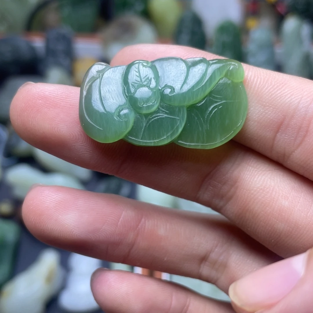 吊坠(不含链)未镶嵌和田玉