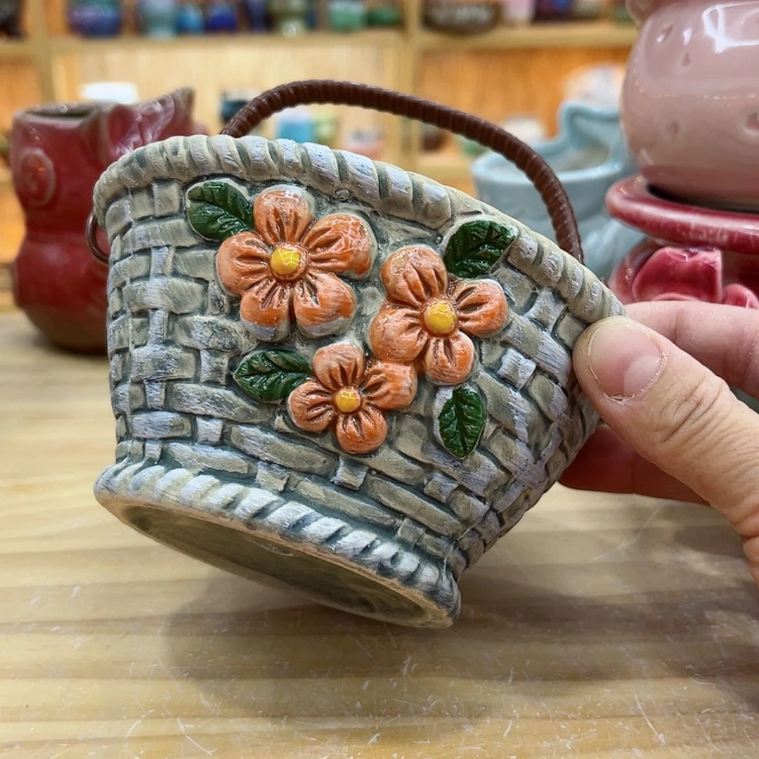 【闪购商品】陶瓷花盆