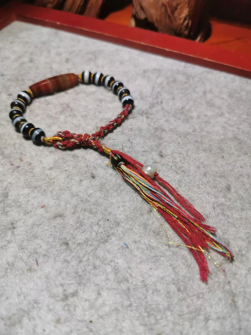 手链 藏传珠子手编手链手绳合集