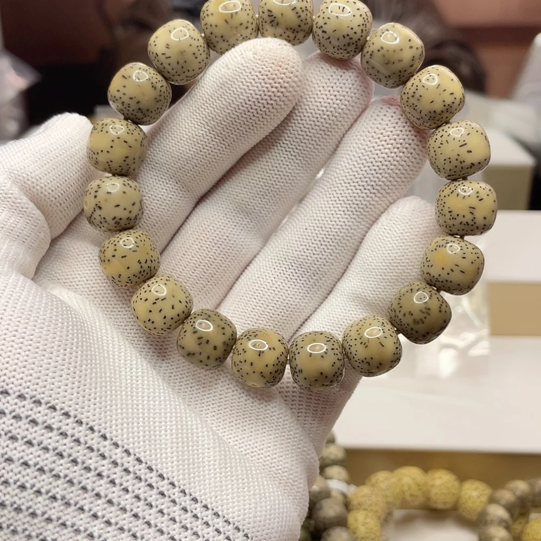 星月菩提吊坠13/12石玉同枝单圈