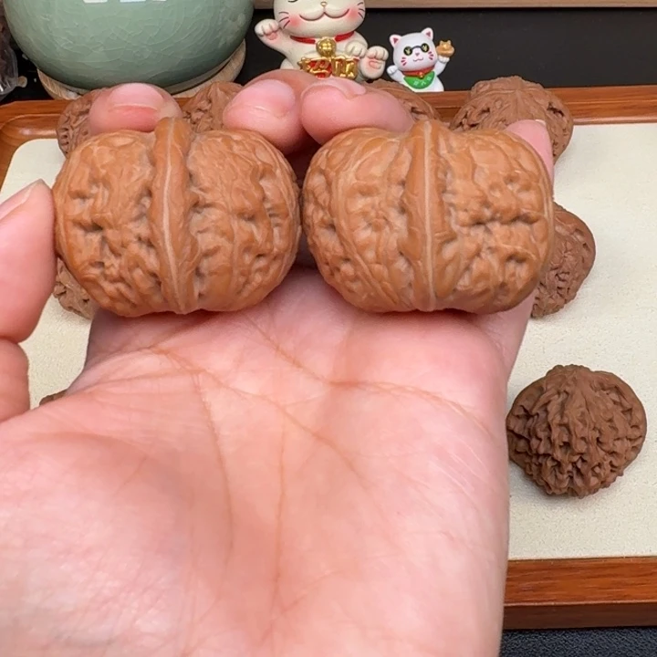 文玩核桃把件全品元宝42