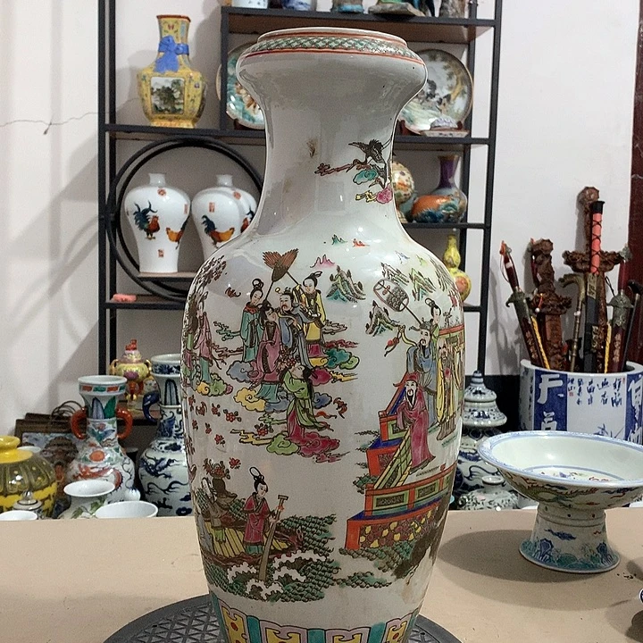 摆件陶博古架陶瓷摆件