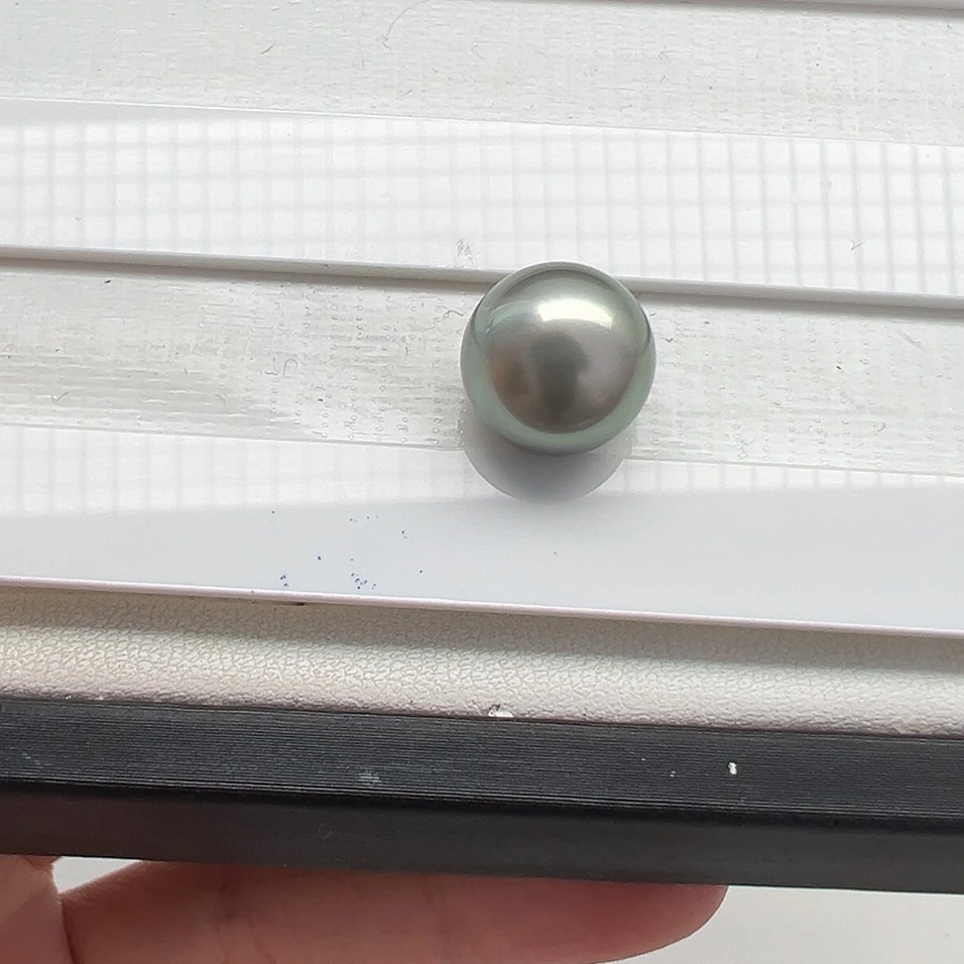 海水珍珠裸珠大溪地裸珠11-12mm可定制爱