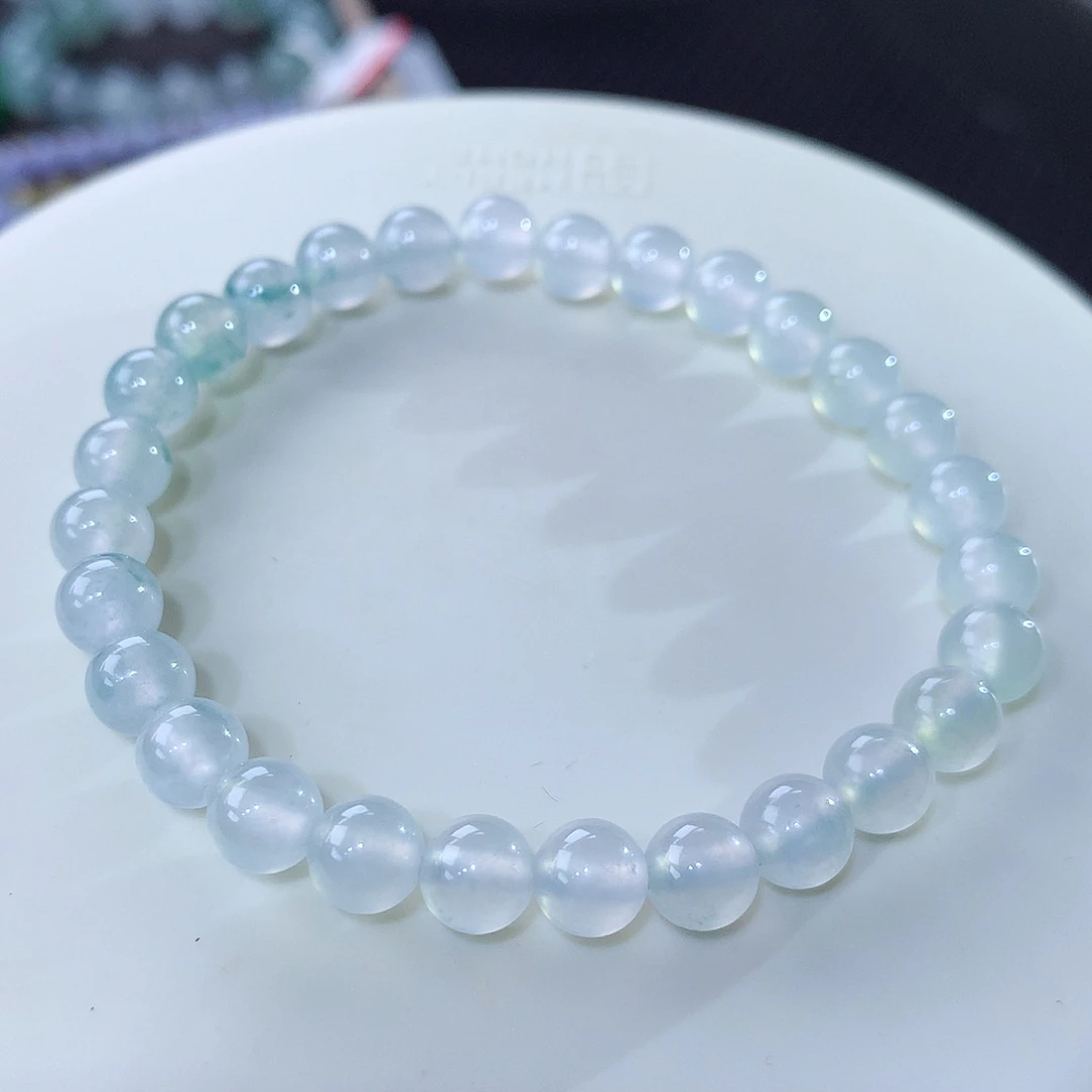 未镶嵌手串翡翠翡翠卡6.8