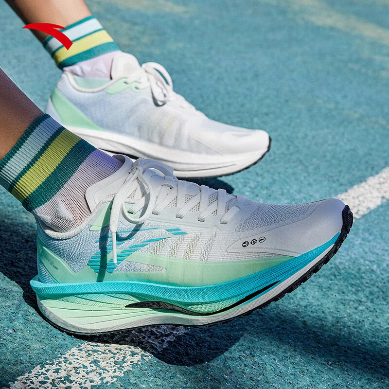 安踏火箭6代PRO丨专业竞速缓震跑步鞋男女跑鞋青少年