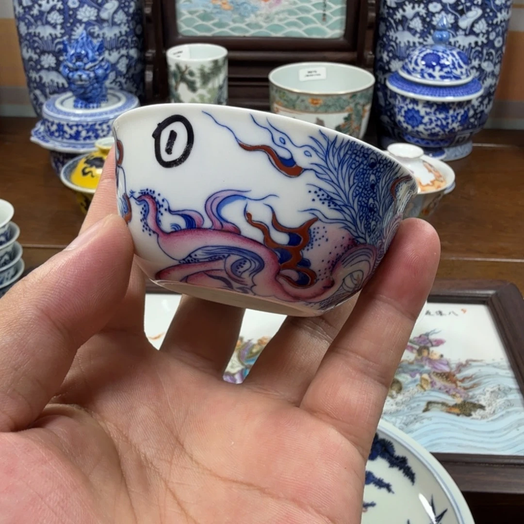 卿***程全手工全手绘陶瓷