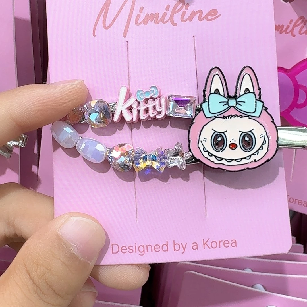 皮质铁合金粉色啦布布