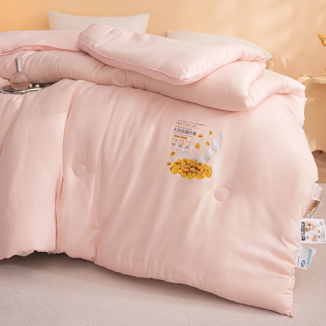 2025新款轻肤柔软大豆被新