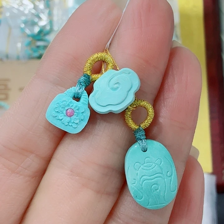 珊***瑚绿松石未镶嵌珠宝奇石