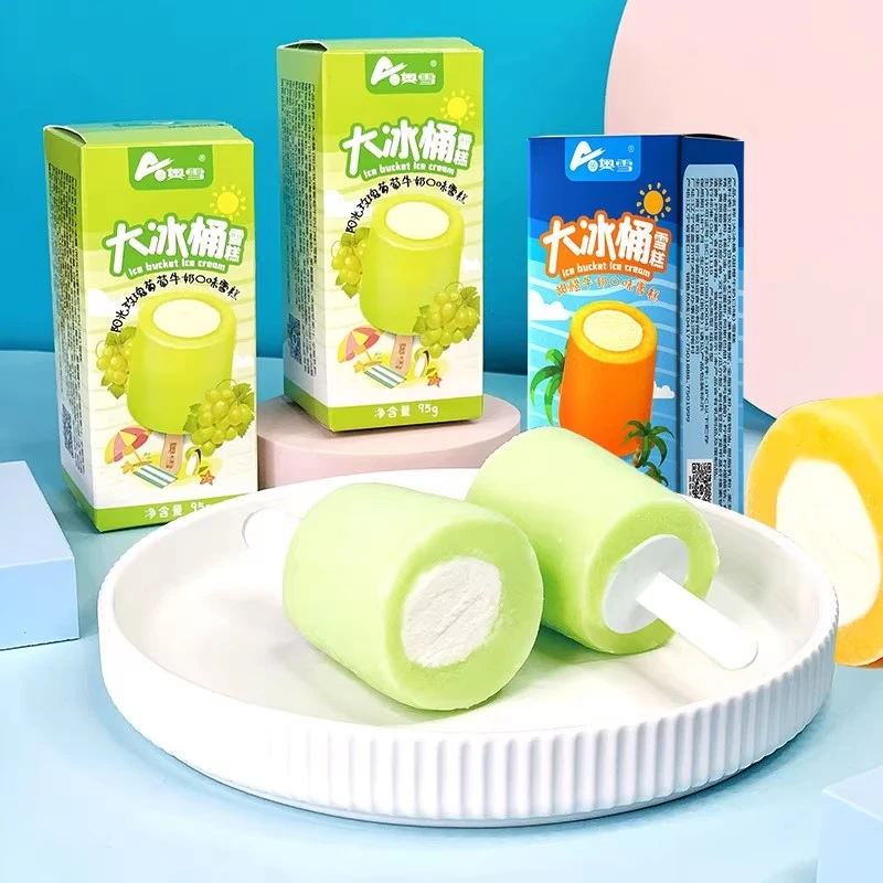 奥雪大冰桶雪糕95g/盒新日期