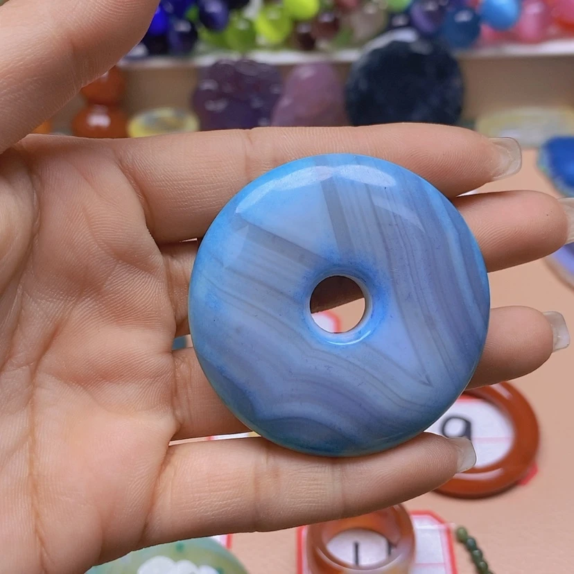 【闪购商品】玛瑙/玉髓颈饰未镶嵌蒙***莎