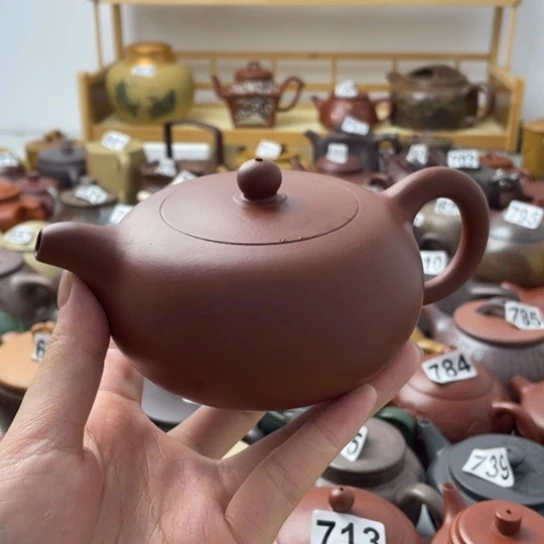 底部鼓包紫砂微瑕