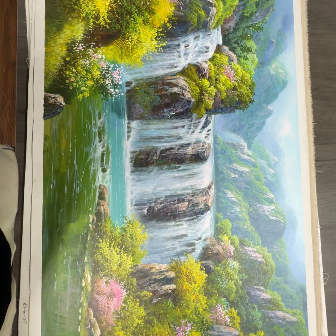 油画加油加油努力加油努力