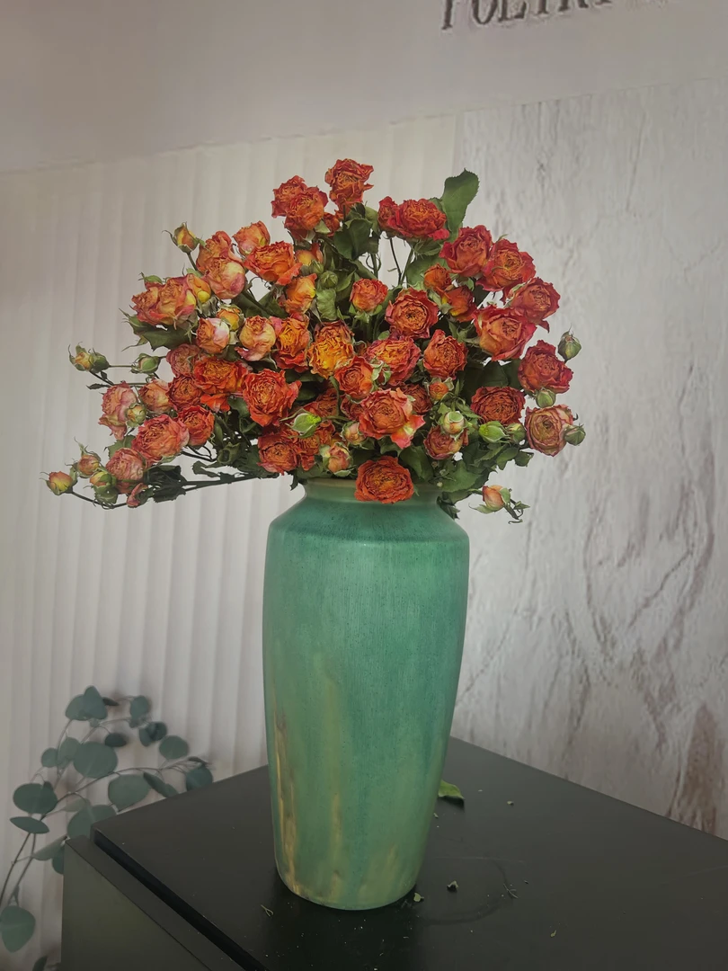 玫瑰暮色干花花束