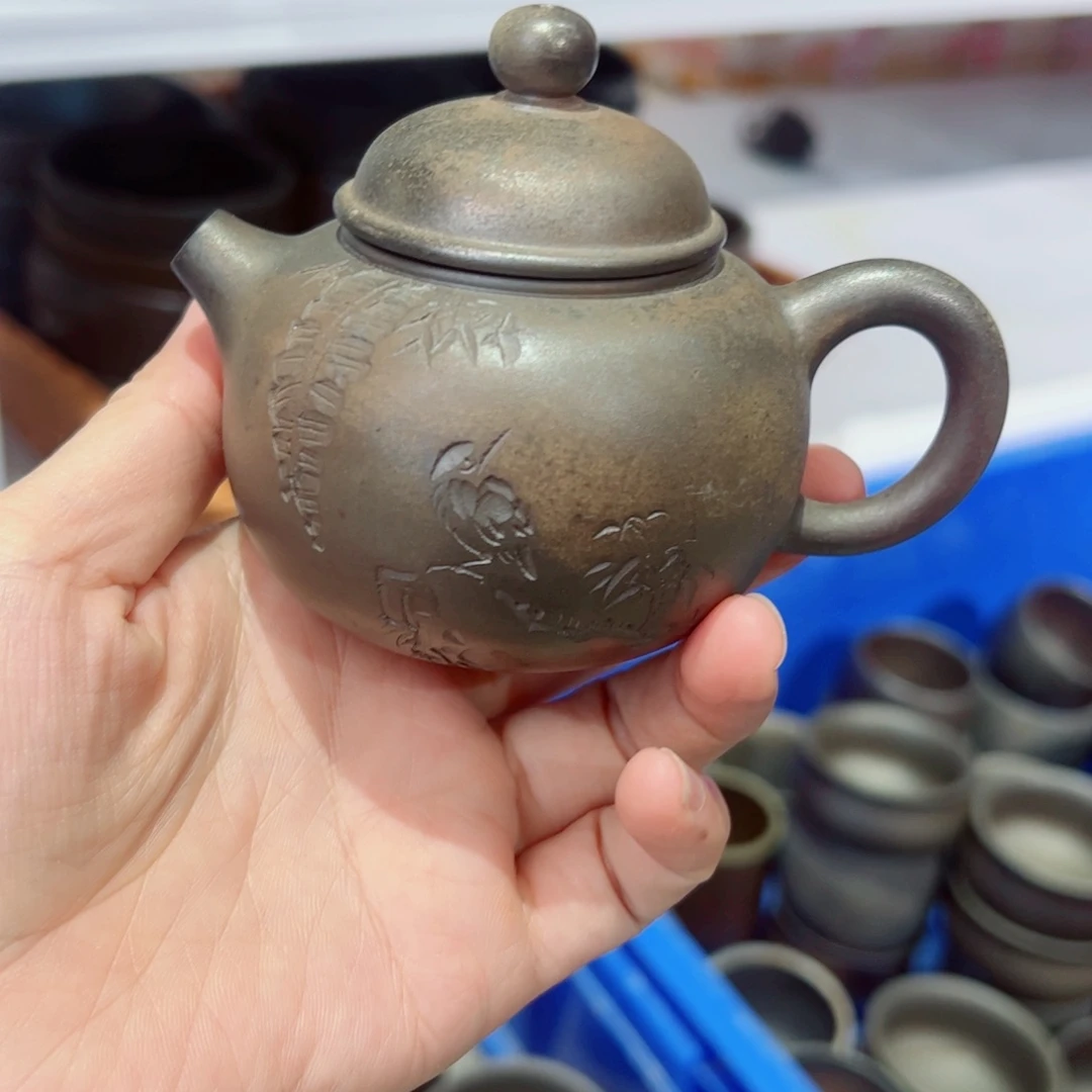 坭兴陶贵台龙窑柴烧茶器A51