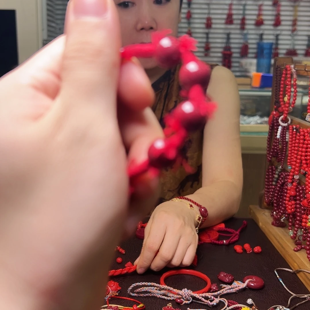 天然辰砂朱砂手串