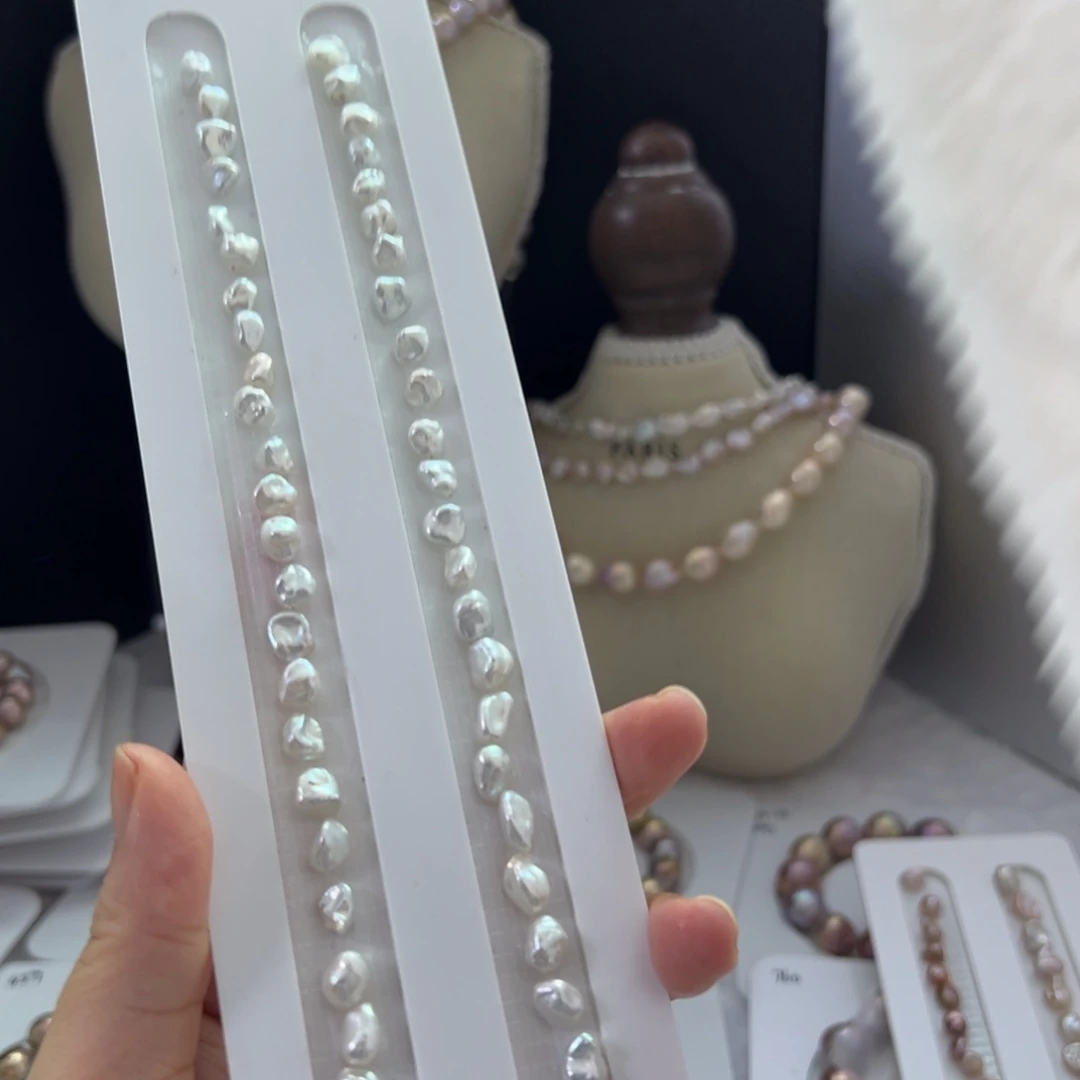 淡水珍珠手绳银S925镶嵌