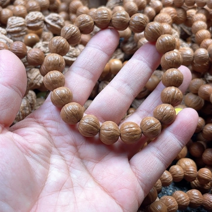猴头核桃手串1.2正圆
