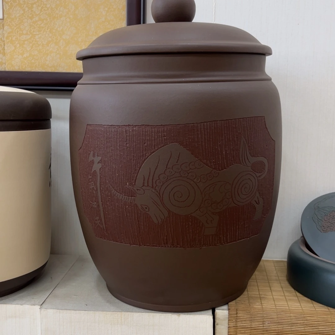 紫砂茶叶罐紫砂茶叶罐