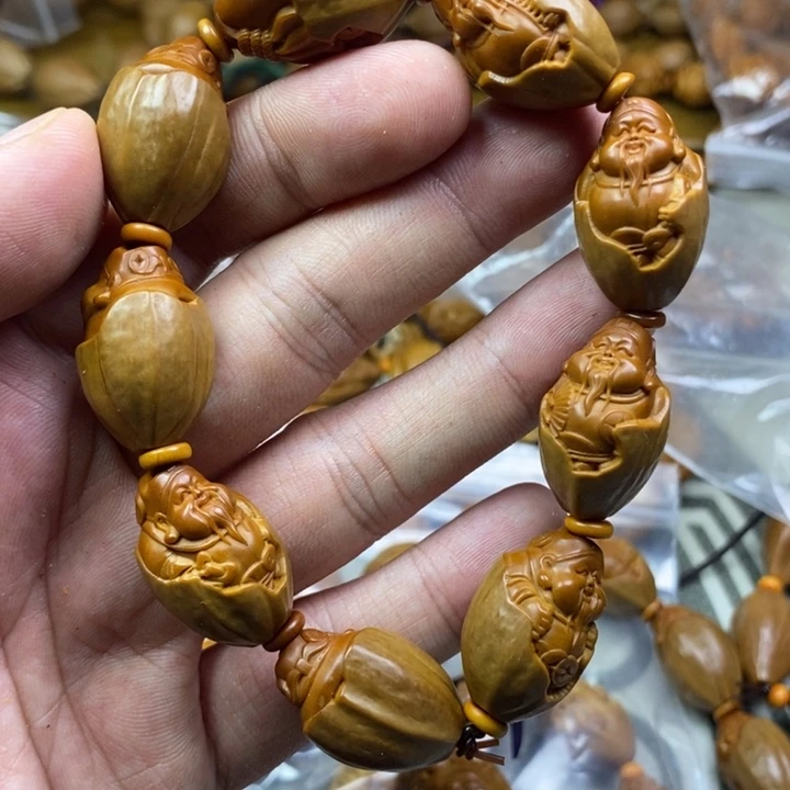 橄榄核手串/手链橄榄核雕工艺手串