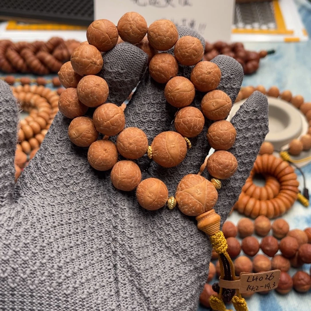 手串凤眼菩提尼产区·莲华026原桩14mm22+2