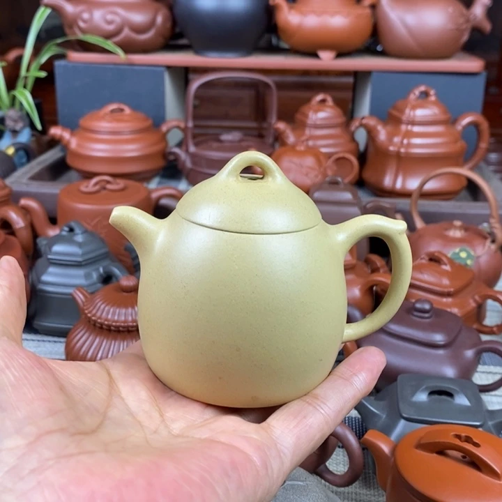 紫砂茶壶秦权160CC原矿本山段特价