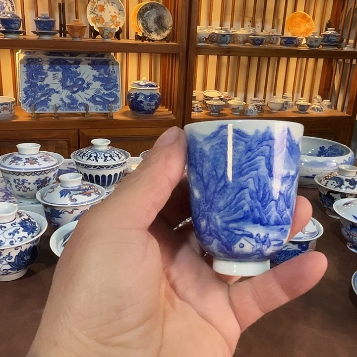 錡镇堂手工手绘杯