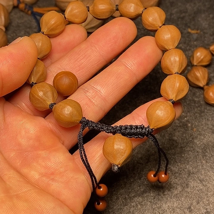 橄榄核手串1.2正圆33号