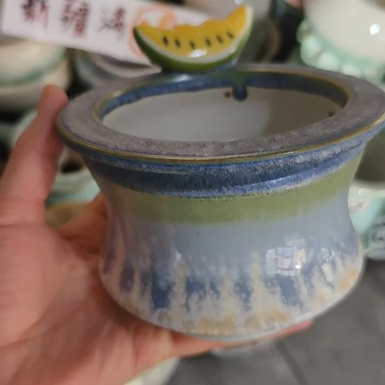 景德镇手工高温陶瓷：内9.5口高8.5