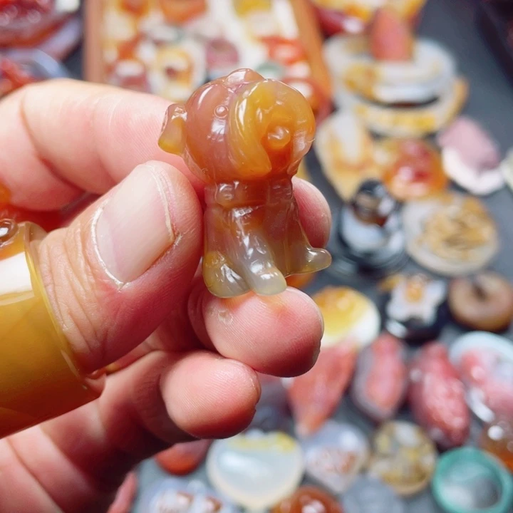 玛瑙/玉髓未镶嵌颈饰