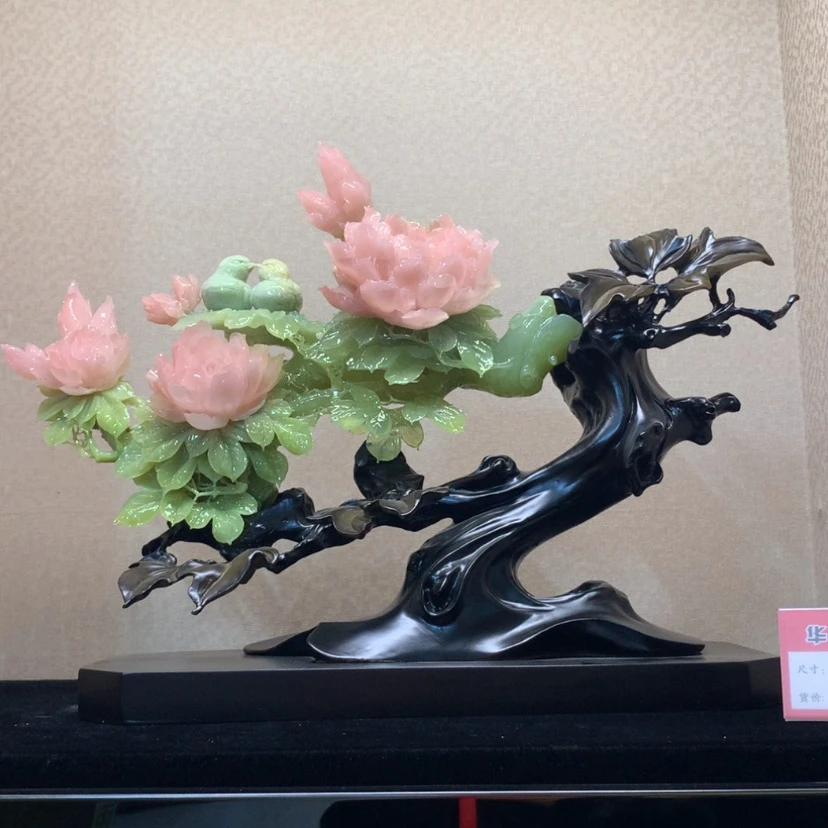 【闪购商品】未镶嵌蛇纹石玉摆件覆膜