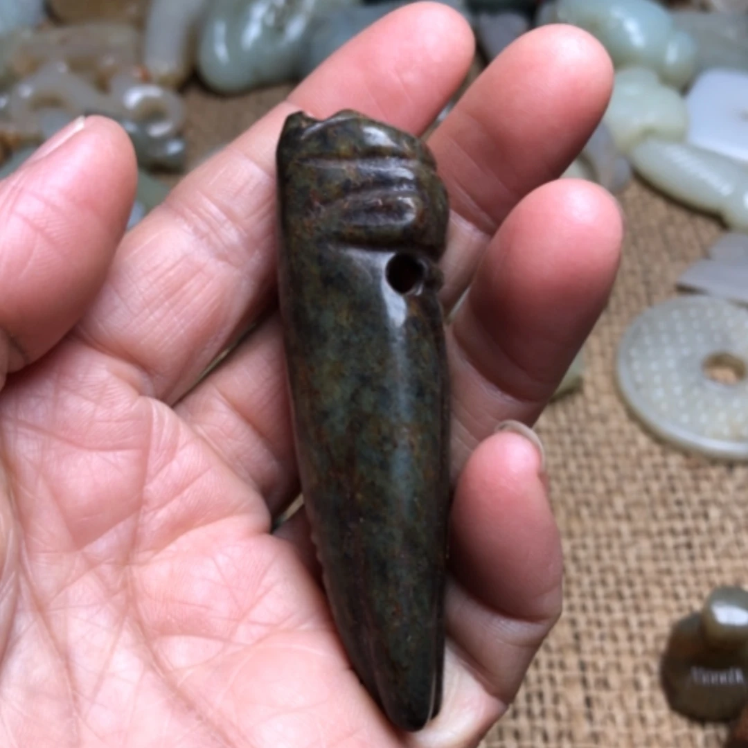 【闪购商品】和田玉（糖玉）手把件未镶嵌