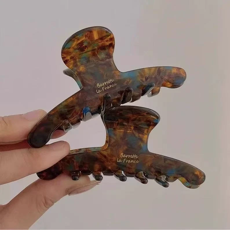 韩系气质醋酸发夹抓夹中号高级感鲨鱼夹（no退 no换）