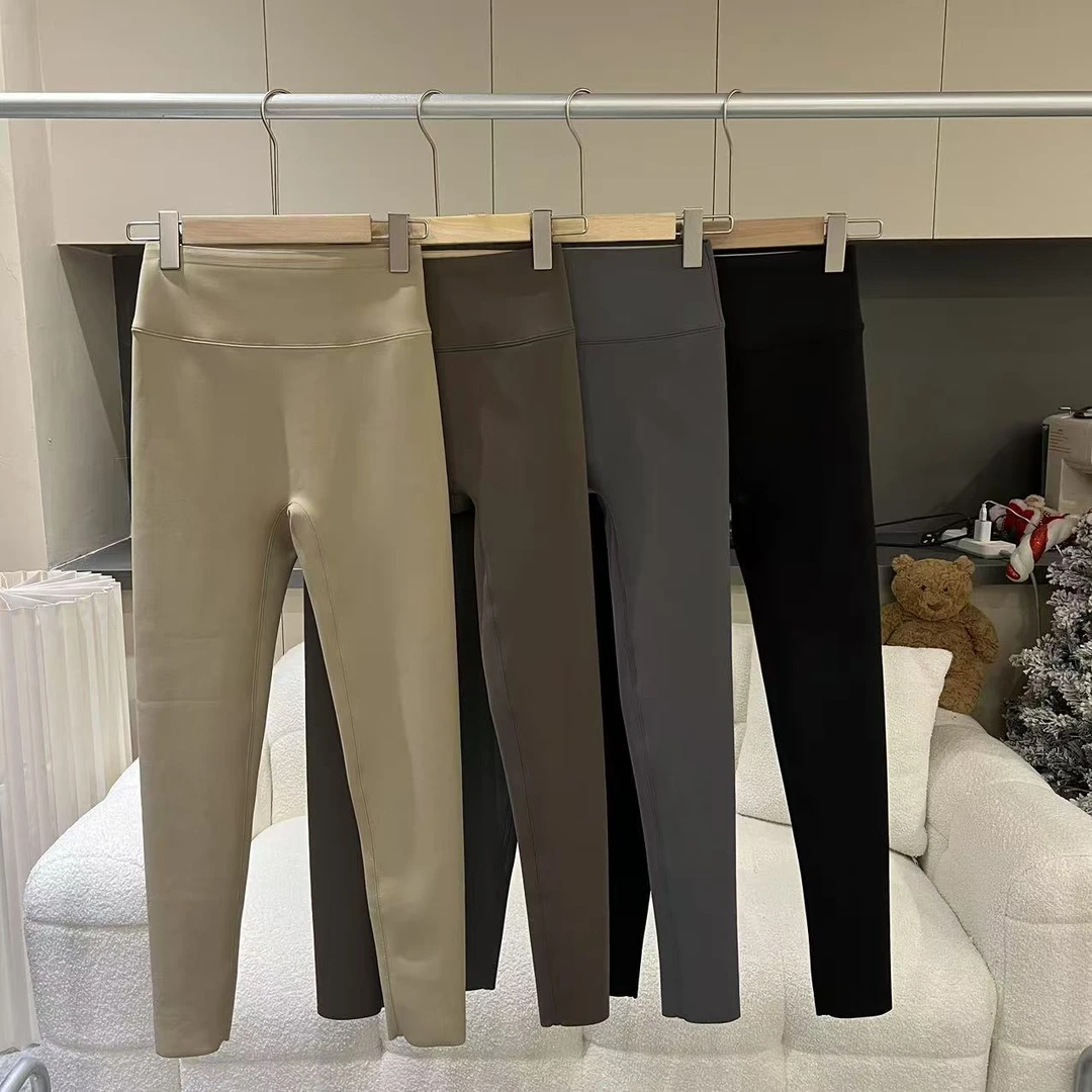 年中孤品~【反复爱恋】薄绒款~冬款高腰收腹百搭显瘦高弹鲨鱼裤790