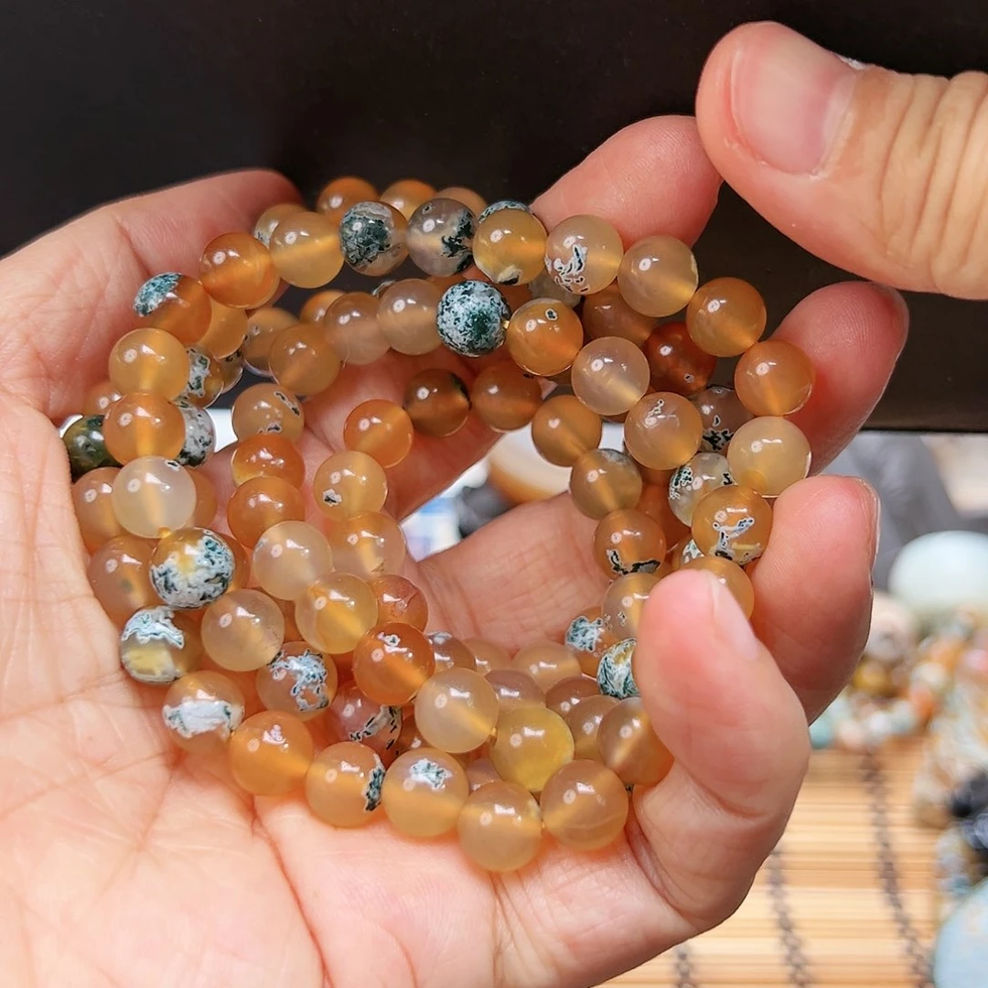 未镶嵌玛瑙/玉髓珠宝半成品