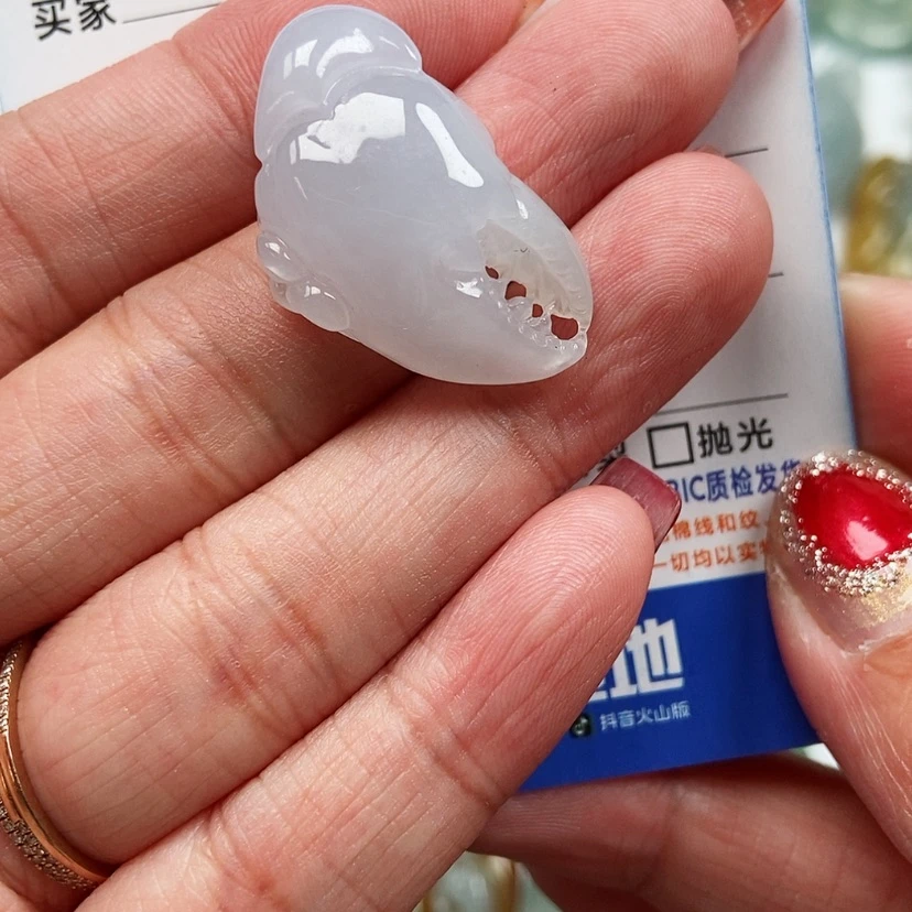 【闪购商品】翡翠颈饰未镶嵌有钱花