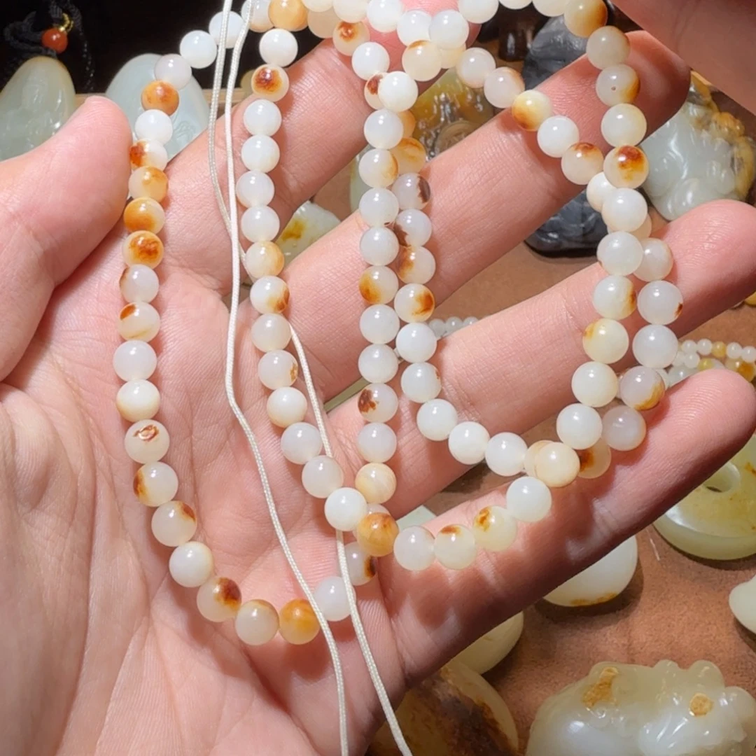 夫***档和田玉未镶嵌挂件