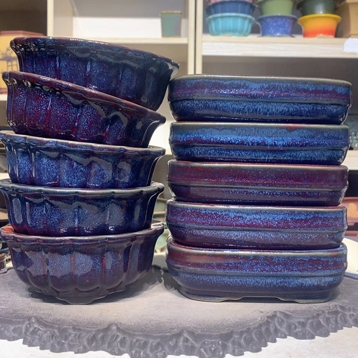 紫砂花盆瑕疵4-15.5-11 5.5-14（10）