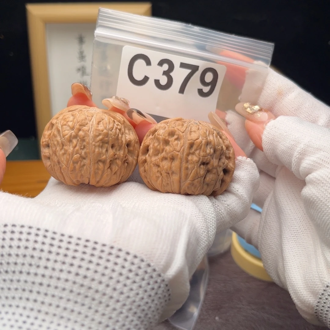 把件文玩核桃41平底锅c379