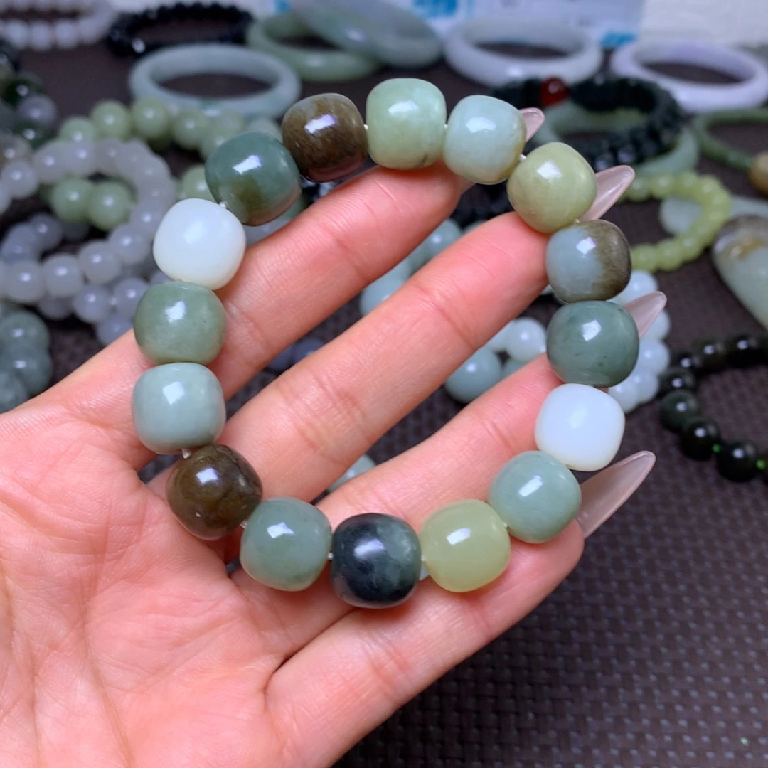 未镶嵌手串和田玉卡13