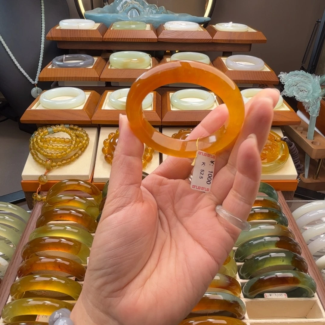 蛇纹石玉未镶嵌手镯58