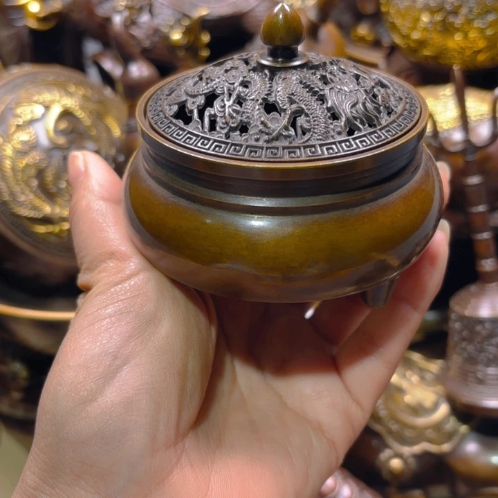 铜器摆件收收藏创意藏