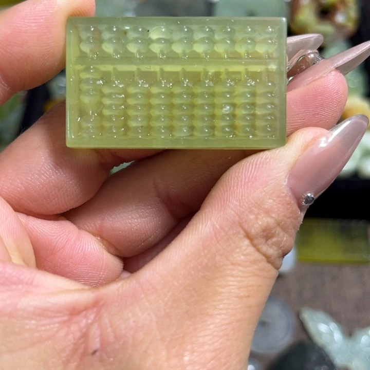 蛇纹石玉合金颈饰