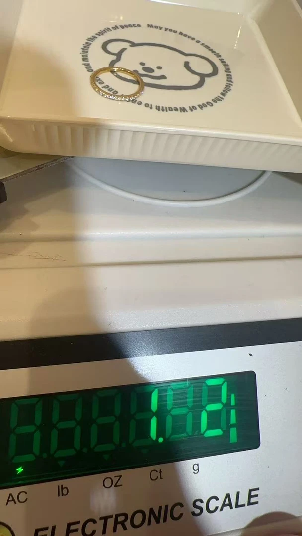 足金精品工艺戒指