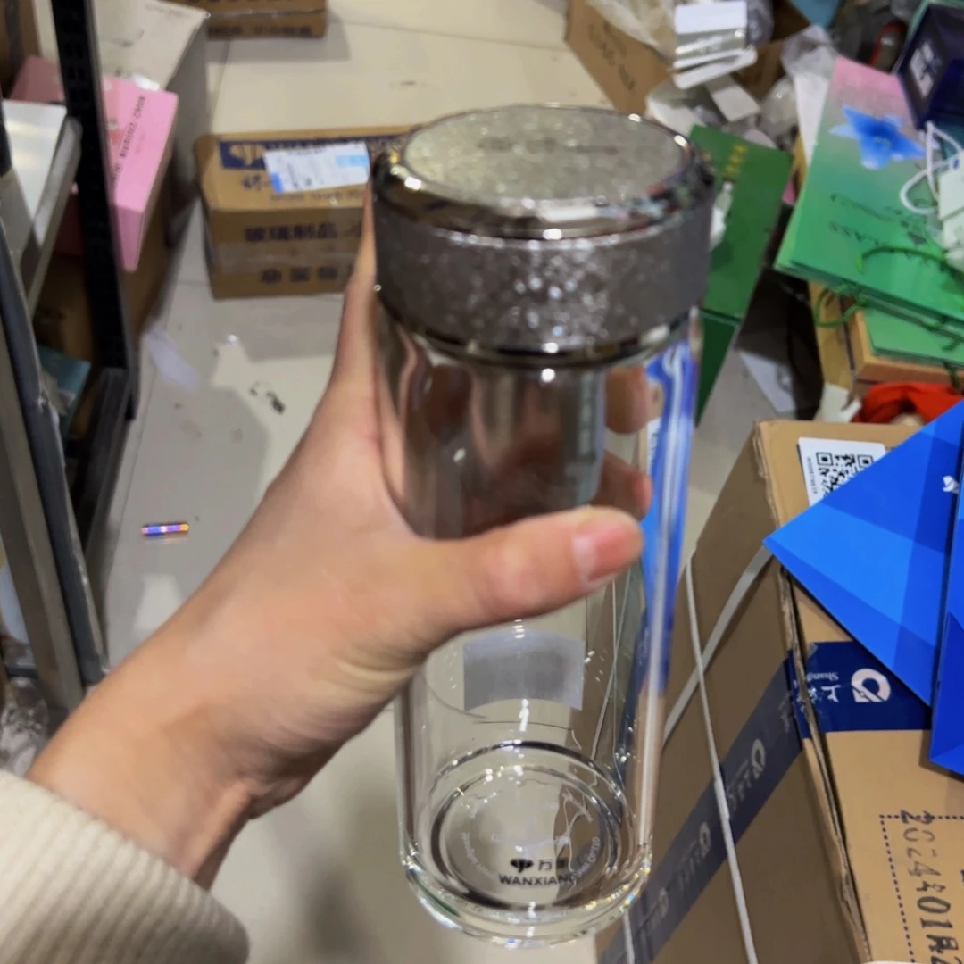 万象tu27彩色单层烫手玻璃杯9913
